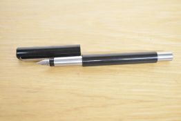 A Parker Vector converter fill fountain pen in Black having Parker nib