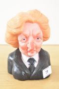 A 1984 Spitting Image Margaret Thatcher Squeaky Novelty Toy. 14cm