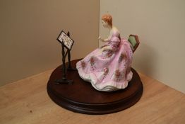 A Royal Doulton bone china limited edition The Gentle Arts series figurine 'Tapestry Weaving' HN