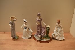 Two Royal Doulton bone china figurines comprising 'Margaret' HN 2397 and 'Barbara' HN 2962 sold