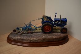 A Border Fine Arts limited edition study 'At The Vintage' model number B0157, designed by Ray Ayres,