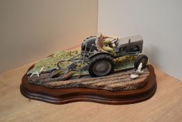 A limited edition Border Fine Arts study 'The Fergie' model number JH64 by Ray Ayres with