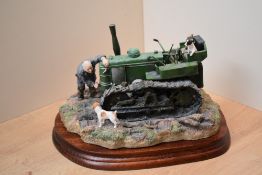 A Border Fine Arts figure group 'Starts First Time' model number B0702 designed by Ray Ayres,