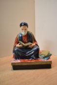 A Reg Johnson (Formerly of Royal Doulton) studio pottery figure 'Tunisian Scholar of Law' figure