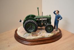 A Border Fine Arts figure group 'Won't Start' model number B0299, designed by Ray Ayres, complete