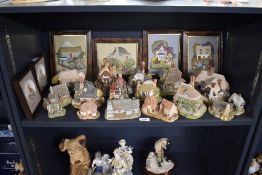 A selection of sixteen Liliput Lane models to include 'Thatcher's Rest', 'Oak Cottage', 'Four