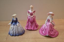 A Royal Doulton bone china figurine 'Sweet Poetry' HN 4133 complete with box sold alongside a