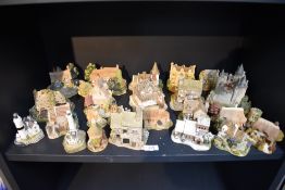 A selection of twenty four Liliput Lane models to include 'Kentish Brew', 'ButterWick', 'Castle