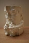 A limited edition Stanley Baldwin character jug, designed by Percy Metcalfe, finished in pearl baile