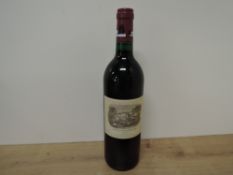 Chateau Latife Rothschild 1993 Pauillac, 12.5% vol, 75cl, with paper wrapper, bottle stored in a