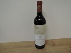 Chateau Mouton Rothschild 1993 Pauillac, 12.5% vol, 75cl, with paper wrapper, This label, designed