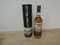 Fettercairn '1824' 12 Year Old Single Highland Malt Scotch Whisky, 40% vol, 70cl, in card tube, 1