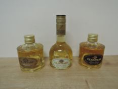 Clontarf Irish Whiskey, Single Malt 40% vol, 200ml, Reserve 40% vol, 200ml and Classic Blended 40%
