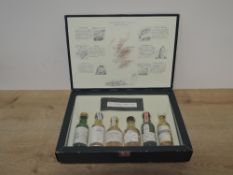 Classic Malts of Scotland, 6 Miniature bottles of Single Malt Scotch Whisky, Talisker 10 Year,