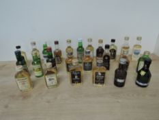 Whisky Miniatures, William Lawson's, Sheep Dip 8 Year Old x2, Whyte & Macaky, Jameson's Irish
