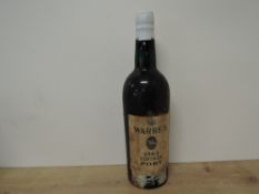 Warre's 1963 Vintage Port, no strength or capacity to label, level bottom of neck, 1 bottle