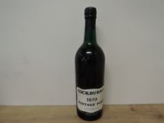 Cockburn's 1970 Vintage Port, Cockburn Smithes & Co, 25 St James Square, London, SW1, Shipped by
