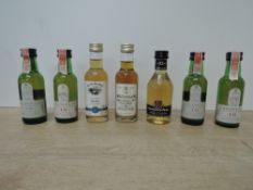 Whisky Miniatures, The Macallan 10 Year Old Single Highland Malt Scotch Whisky, 40% vol, 5cl,