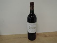 Chateau Margaux Grand Vin 1993 Premier Grand Cru Classe, Margaux 12.5% vol, 75cl, bottle stored in a