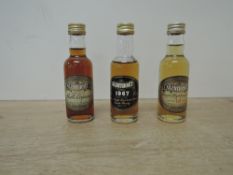 Glenturret Miniatures, 18 Year Old Single Highland Malt Scotch Whisky, 1967 Distilled Pure Single