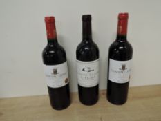 French Red Wine, 2006 Chateau Tour Negrier Medoc, 12.5% vol, 75cl, 2009 Chateau Vernous Medoc, 13