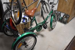 A Jorvik tricycle, and additional accessories