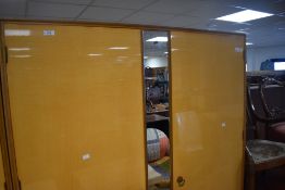 Two vintage Meredew wardrobes