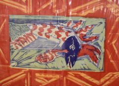 After Michael Rothenstein (British 1908 - 1993) Screen print, a bold limited edition piece depicting