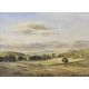 Jim Ingham Riley (British b.1928) watercolour, castle ruin within a rural landscape, signed lower - Image 1 of 4