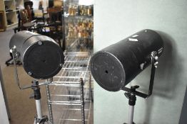 Bowens Monolite 400D and Bowens Monolite 400E, sold with umbrellas, barn doors, plugs, other