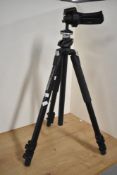 Manfrotto 055XPROB Tripod with 322RC2 Grip Ball Head.