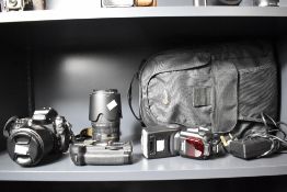 Nikon D700 Full Frame digital camera with Multi Power Battery Pack MB-D10, Nikon Battery Charger