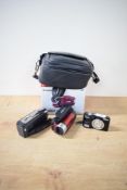 Canon Legria FS306 camcorder, with battery, battery charger, instructions and original packaging.