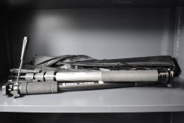 Two monopods, one Kong KN-TRIPOD45N and a Andoer TP-340C.