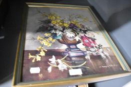 After Vernon Beauvoir Ward (1905-2985) painting 'Prelude to Spring' having signature to lower right,