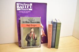 A vintage 1987 Northern Ballet Theatre programme featuring Rudolph Nureyev as Artist laureate, a