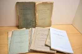 Local History. A selection of CWAAS Tract series issues. Nos. 1, 3, 4, 5, 6, 7, 10, 11, 14, 15 and