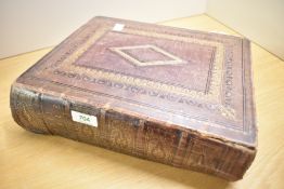 A family register dating from the early 19th century