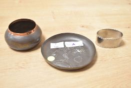 A selection of early 20th-century Keswick School of Industrial Arts (KSIA) Arts and Crafts items, to