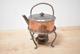 An early 20th-century Keswicks School of Industrial Arts (KSIA) Arts and Crafts hammered copper