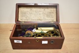 A late 19th-century Manchester F. McElroy Magneto-Electric Machine, originally used to generate an