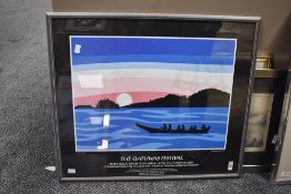 After Roy Henry Vickers (Canadian b.1946) colour poster print 'The Homecoming' for the Qatuwas