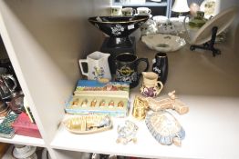 A selection of 20th-century Wade porcelainware, to include a pair of turtle jewellery boxes, a set