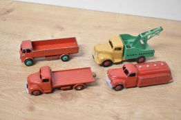 Dinky Toys Die-casts, 430 Commer Breakdown Lorry, fawn and green, hook present but loose, very