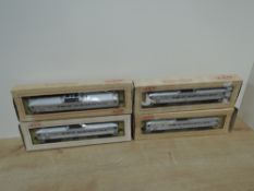 Tri-ang for ATT American Train & Track, Budd Railcars, Chesapeake and Ohio 9003 x3 and Power Car