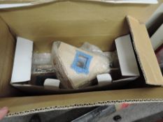 Modern Flat Pack Dolls House, Measurements 50cm x 23.5cm x 76.5cm, boxed