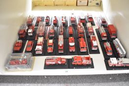 Del Prado Fire Appliances Die-casts, bubble cards and loose, (33)