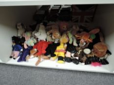 Modern TY and similar Teddy Bears including other Animals, 40+, all appear to have tags
