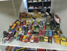 Playworn Die-casts, Dinky, Corgi, Matchbox and similar, Cars, Wagons, Buses, including Sci-Fi, James