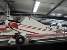 Radio Controlled Kit Built Model Aircraft, N7780Y, length 150cm, width 210cm, very well made with